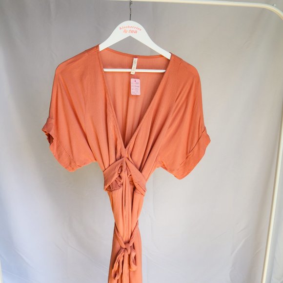 Hazel & Fold | Melody Mini Dress | Rose Gold - Size M/L - Picture 4 of 5